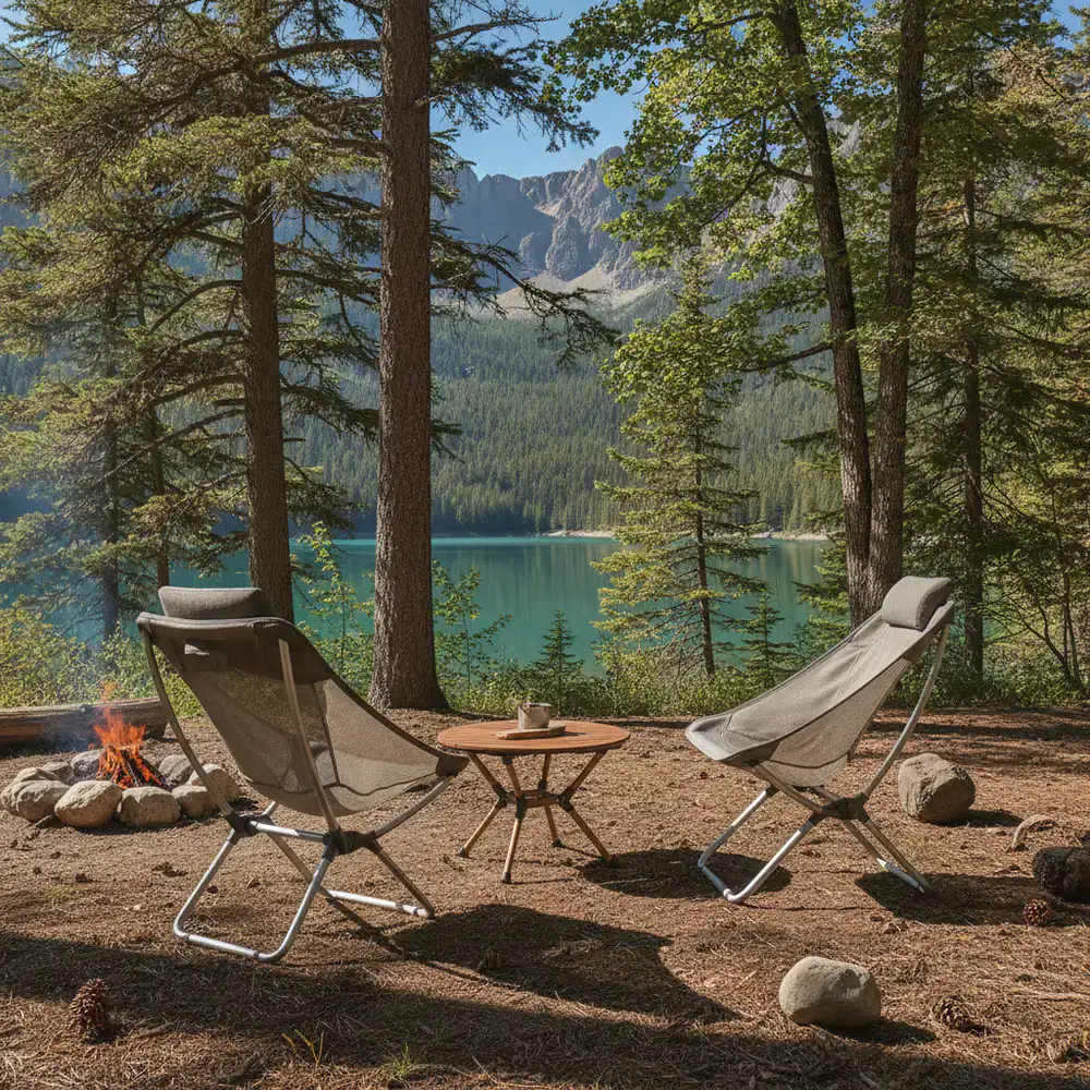 Ergonomic camp seating